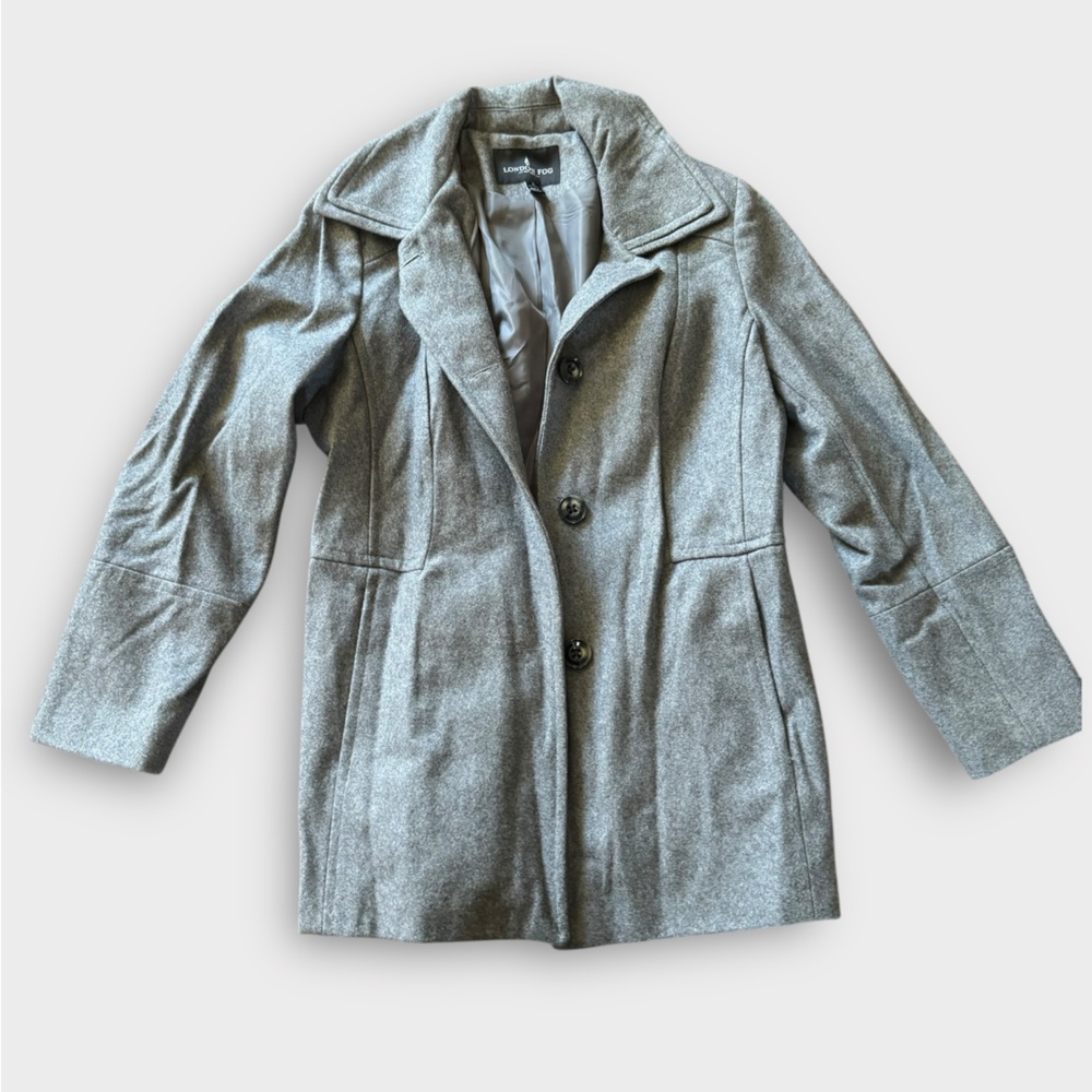 London Fog Women's Gray Trench Coat